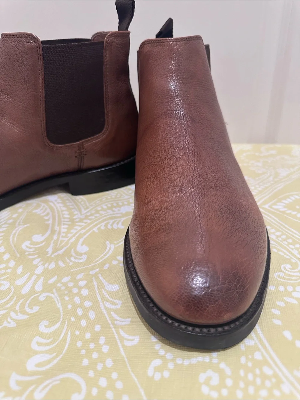 Frye Tyler Flex Leather Chelsea Ankle Boots